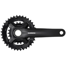 Shimano FC-MT210-2 Crankset - 175mm, 9-Speed, 36/22t, Riveted, Black [MPN: EFCMT210EX62L]_1344779