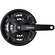 Shimano FC-MT101 Crankset - 175mm, 9-Speed, 40/30/22t, Black [MPN: EFCMT101E002CLB]_1344856