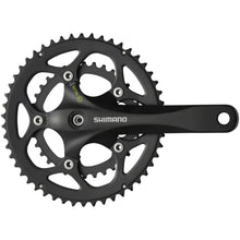 Shimano FC-R345-L Crankset - 175mm, 9-Speed, 50/34t, Black [MPN: EFCR345E04XL]_1344823
