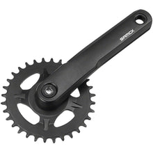 Samox AM38J Crankset - 152mm, Spindle Bolts Sold Separate, Black [MPN: AM38J-D30NS-01-152]_1344832