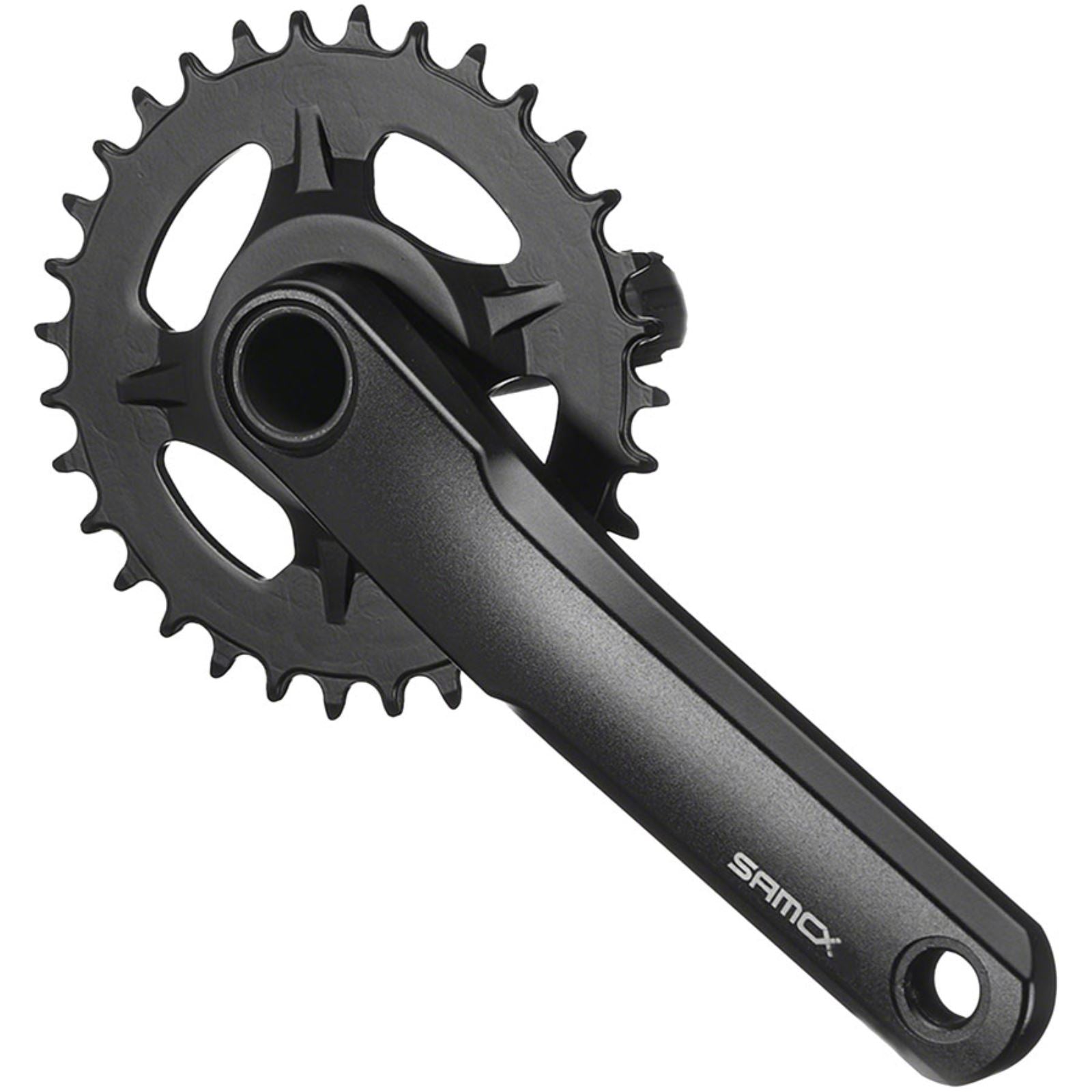 Samox TAM38J Crankset - 135mm, 11-Speed, 30T, Black [MPN: TAM38J-D30NA-01-135]_1344836