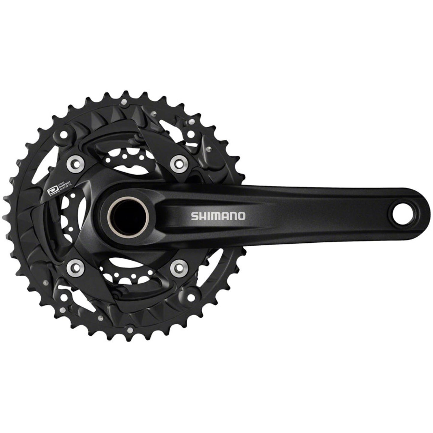 Shimano FC-MT500-3 Crankset - 170mm, 10-Speed, Black [MPN: EFCMT500CX002X]_1344837