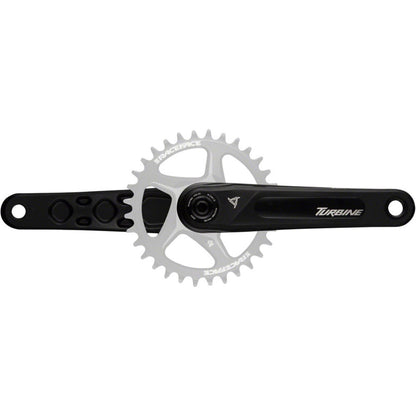 Race Face Turbine Crankset - 165mm - Direct Mount - Black [MPN: CK22TUR136ARM165BLK]_1344911