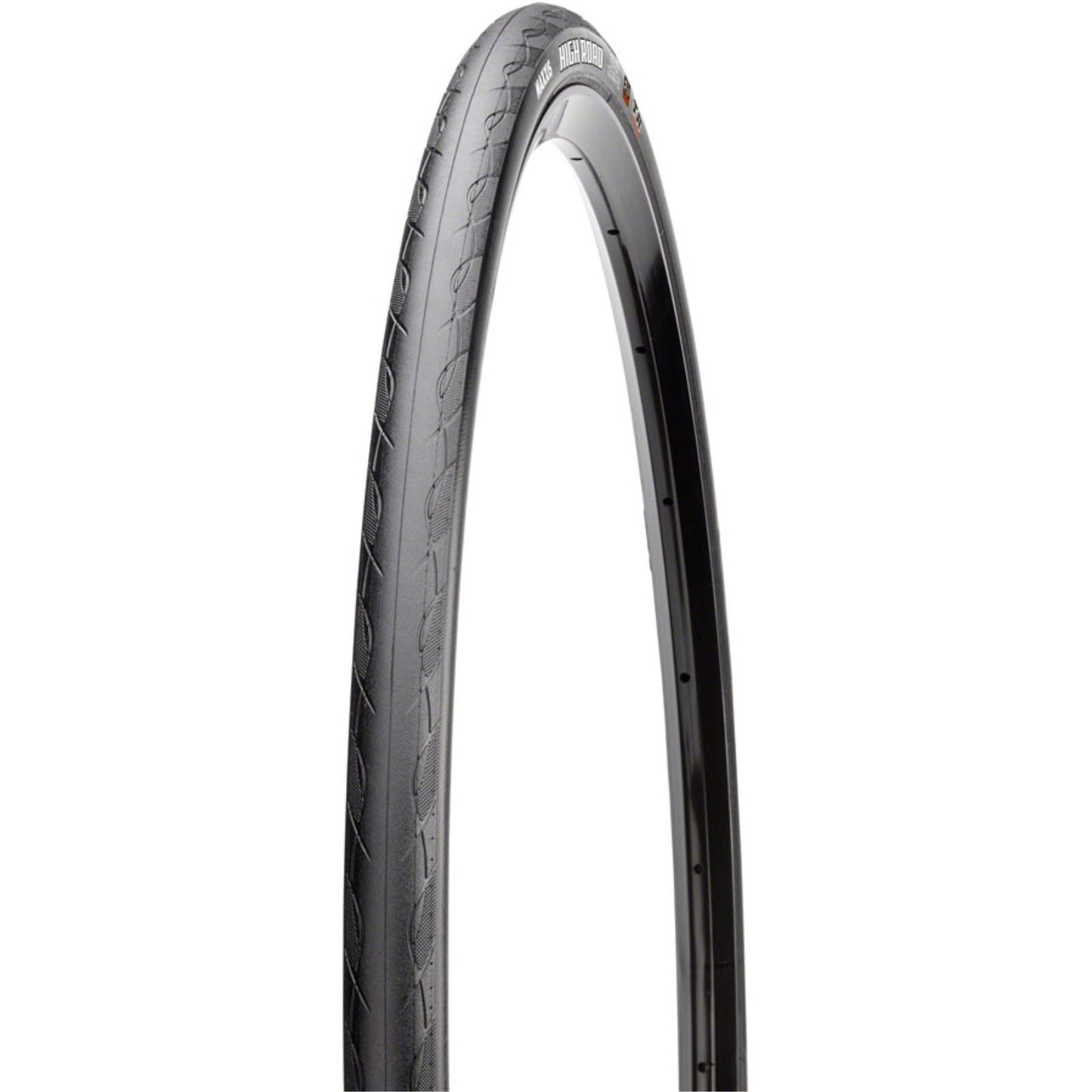 Maxxis - Bicycle High Road Tire - 700 x 25, Clincher, Folding, Black/Tan, HYPR, ZK TB00440200_1345260