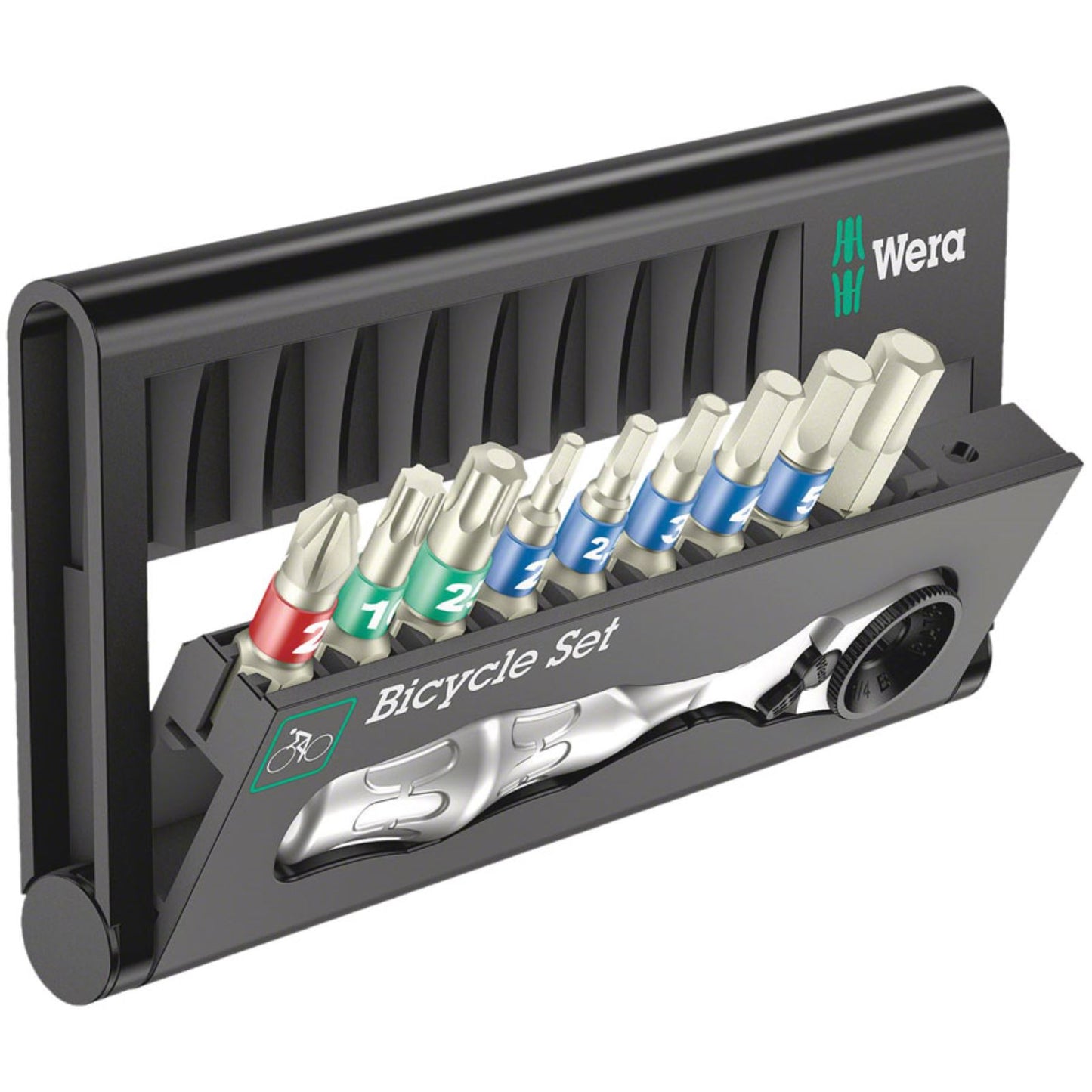 Wera Bicycle Set 9 - Mini Bit- Ratchet and Bits Tool Set [MPN: 5004177001]_1345442