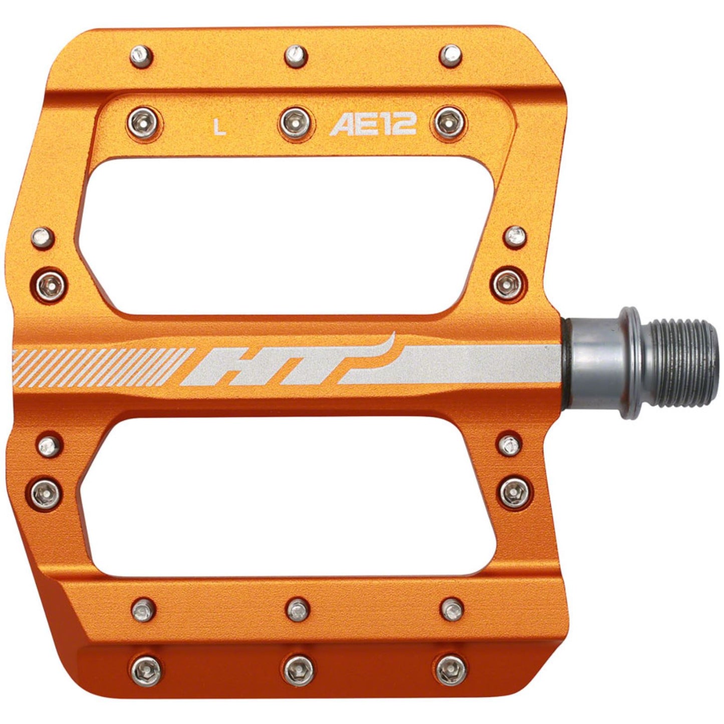 HT Components AE12 Pedals - 9/16" - Orange [MPN: 102001AE12XX1J05G1X1]_1347981