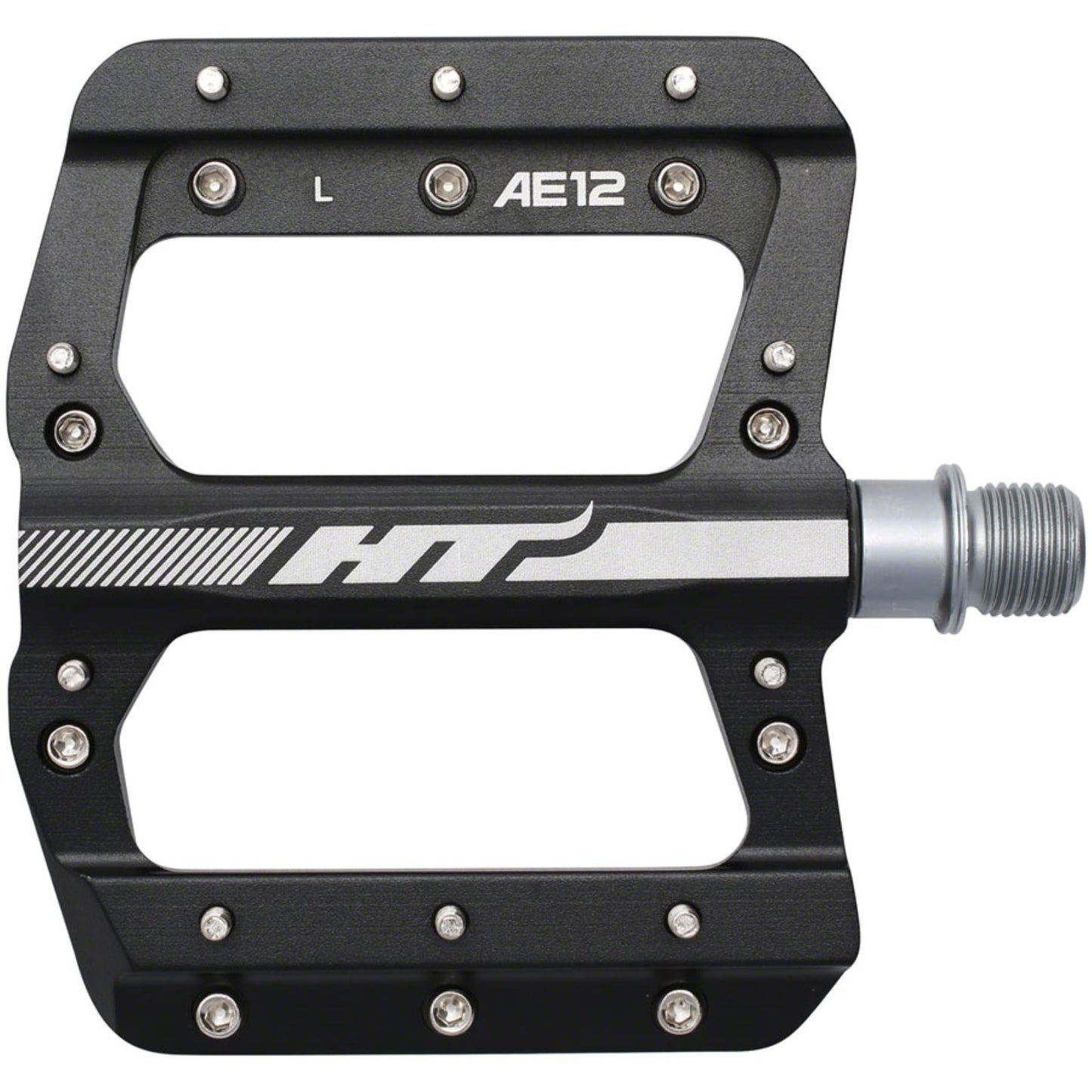 HT Components AE12 Pedals - 9/16" - Black [MPN: 102001AE12XX1J01G1X1]_1348005