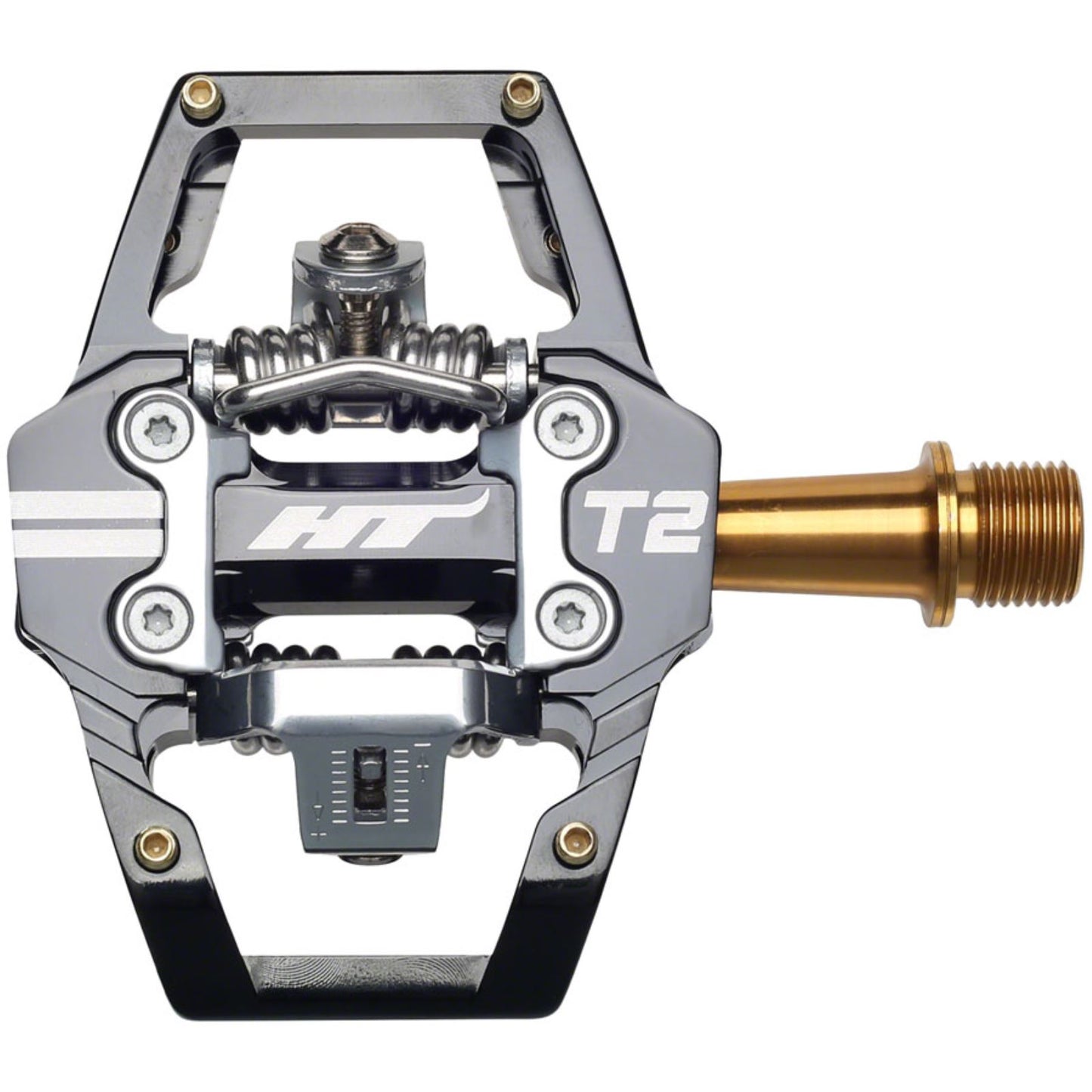 HT Components T2T Pedals - 9/16" - Black [MPN: 102001T2TXXX2Y02G1X1]_1347931