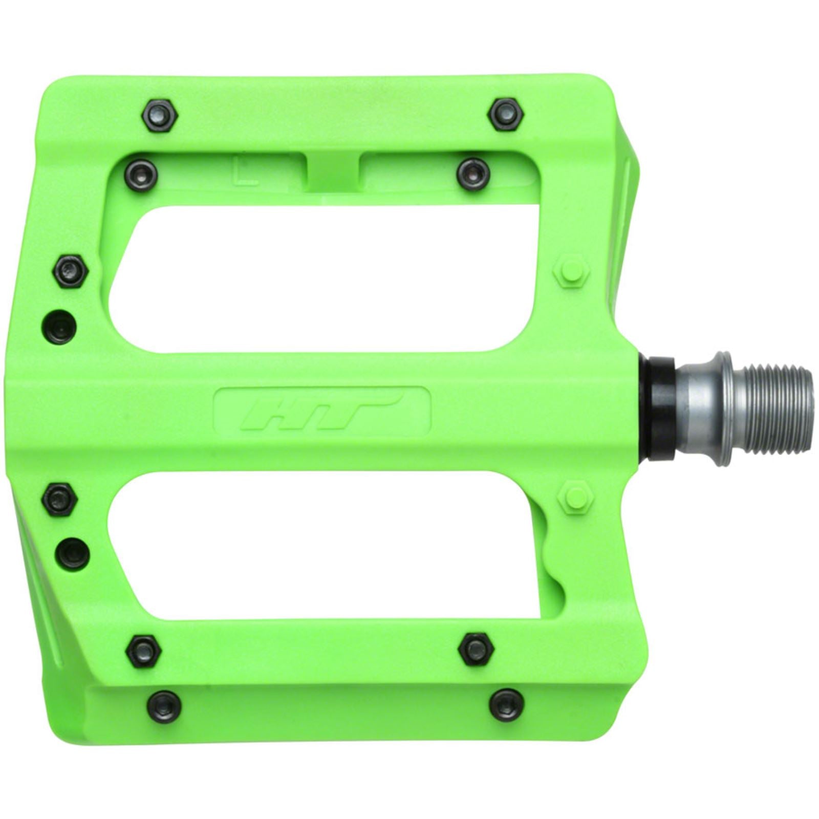 HT Components PA12A Pedals - 9/16" - Green [MPN: 102001PA12AX0903H1X0]_1348054
