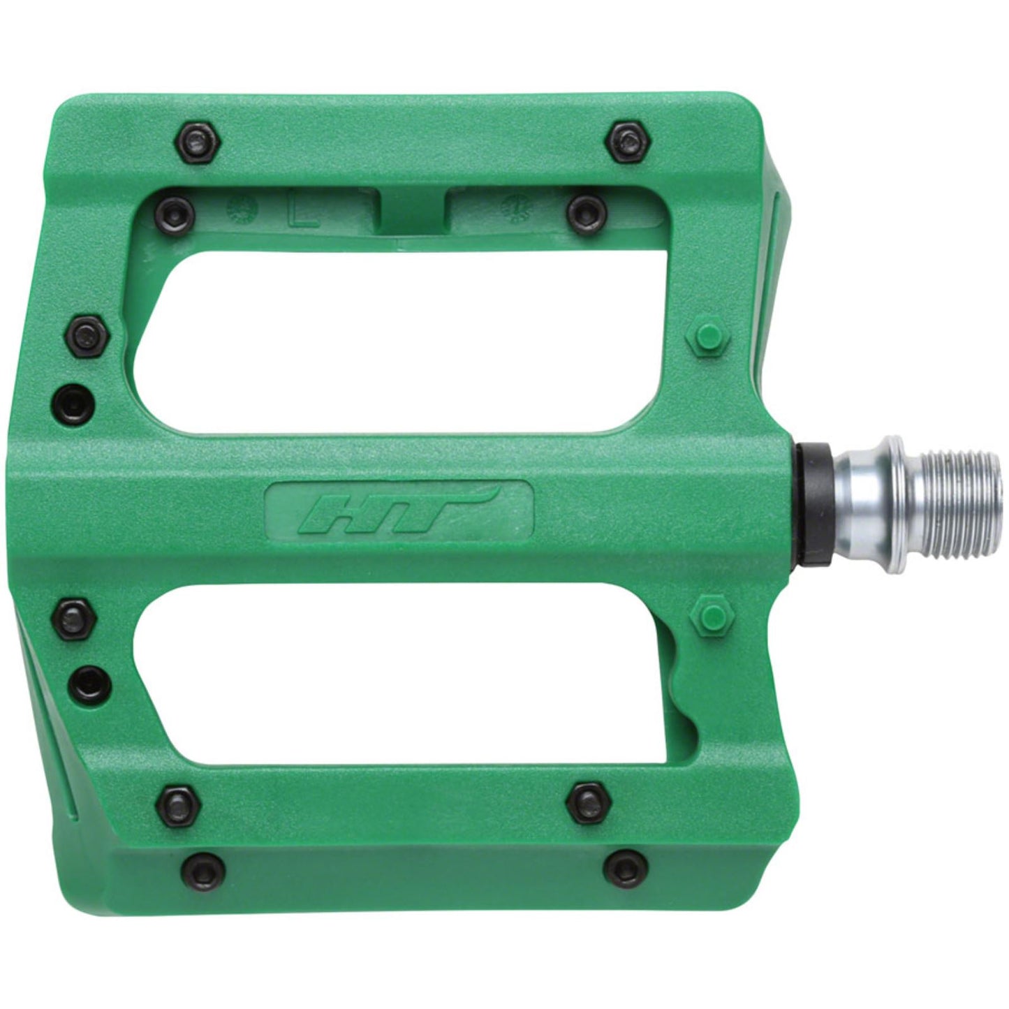 HT Components PA12A Pedals - 9/16" - Green [MPN: 102001PA12AX0917H1X0]_1348361