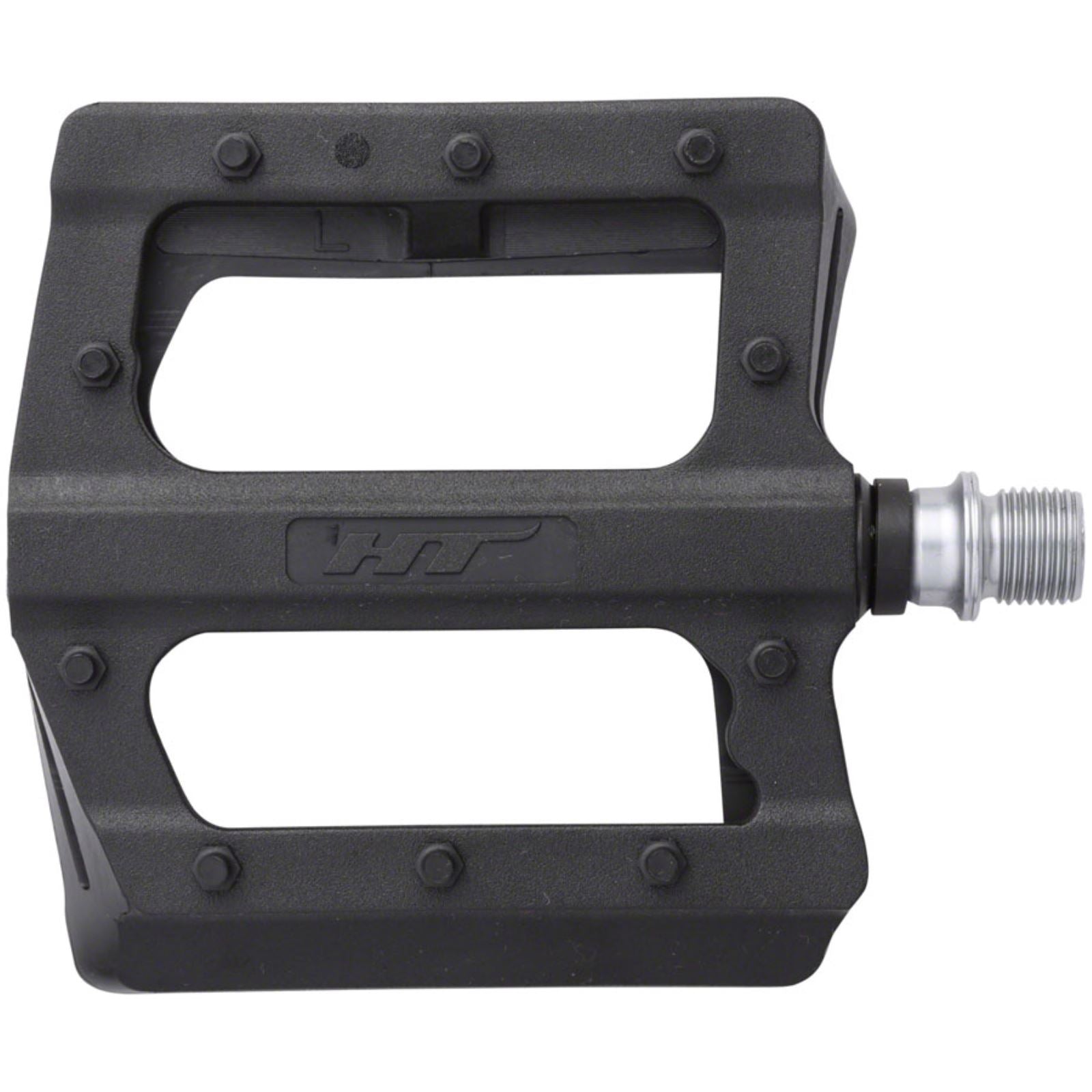 HT Components PA12 Pedals - 9/16" - Black [MPN: 102001PA12XX0001H1X0]_1348408