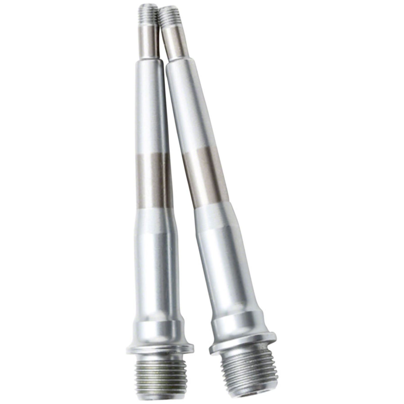 HT Components Nano/Air Pedal Spindle - AN/MN, Chromoly, Silver [MPN: 136111200001]_1348511