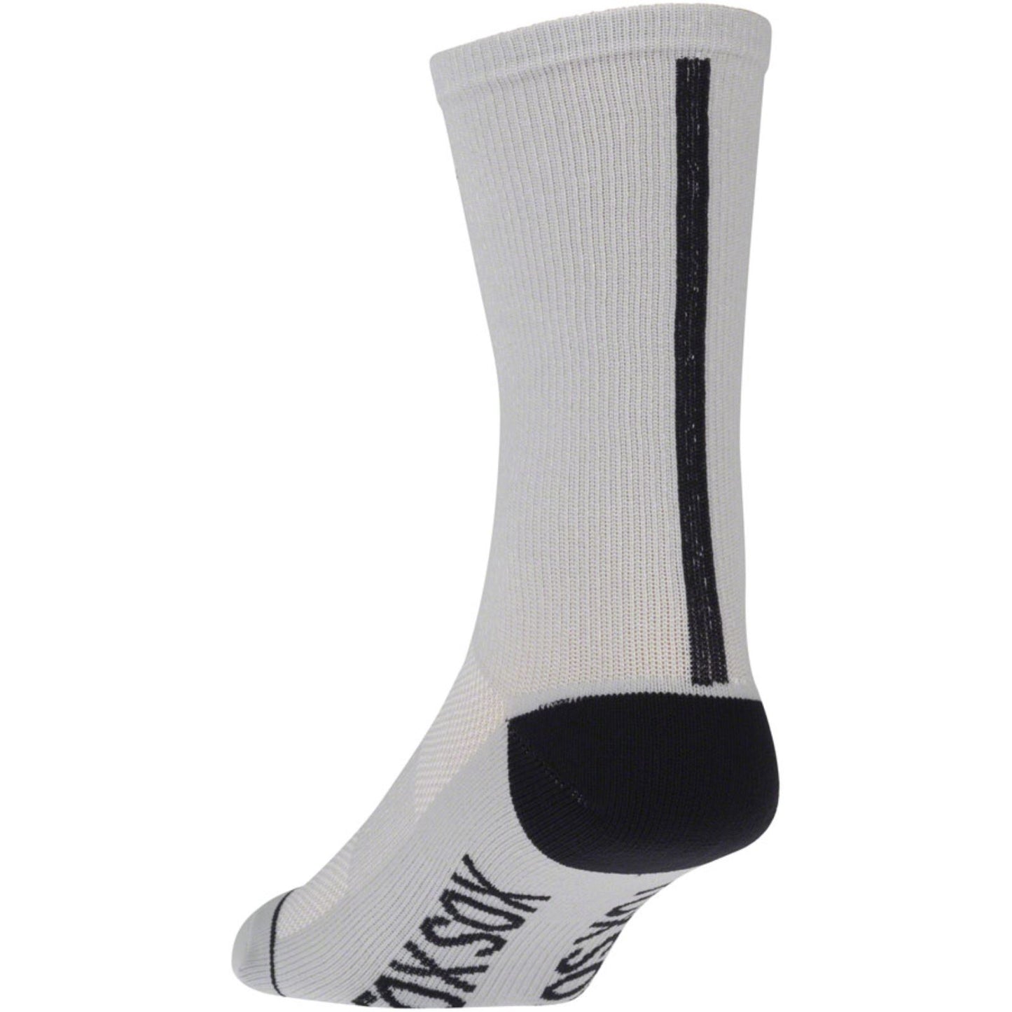 Fox Factory Transfer Coolmax Socks - 7" - Gray - Small/Medium [MPN: FXHATRANUGRE07]_1348998