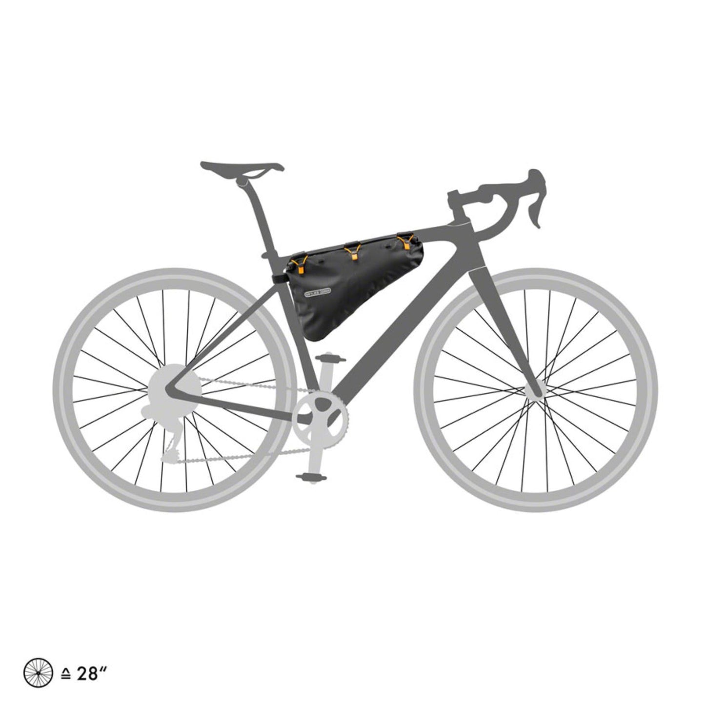 Ortlieb RC Frame Pack - Triangle - Roll Closure - 4/Liter - Black [MPN: F9975]_1349515