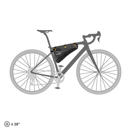 Ortlieb RC Frame Pack - Triangle - Roll Closure - 4/Liter - Black [MPN: F9975]_1349515