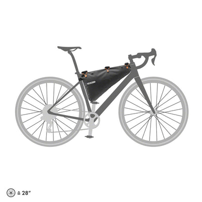 Ortlieb RC Frame Pack - Triangle - Roll Closure - 6/Liter - Black [MPN: F9976]_1349521
