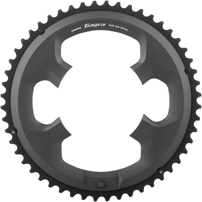 Shimano Chainring - 52t - 110 BCD Asymmetric - Black - Tiagra FC-4700  [MPN: Y1RC98060]_1350062