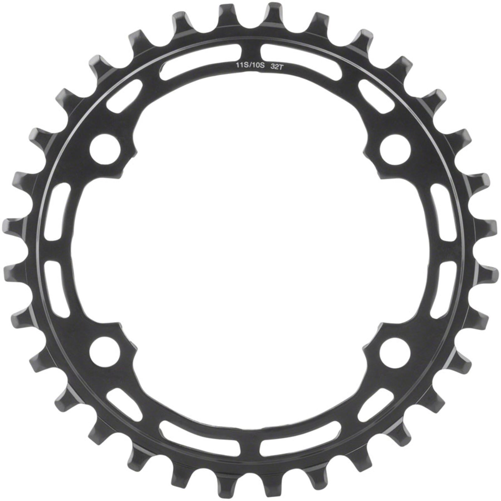 Shimano Chainring - 32t - 10/11-Speed - Asymmetric 96 BCD - Black [MPN: Y0LA32000]_1350068