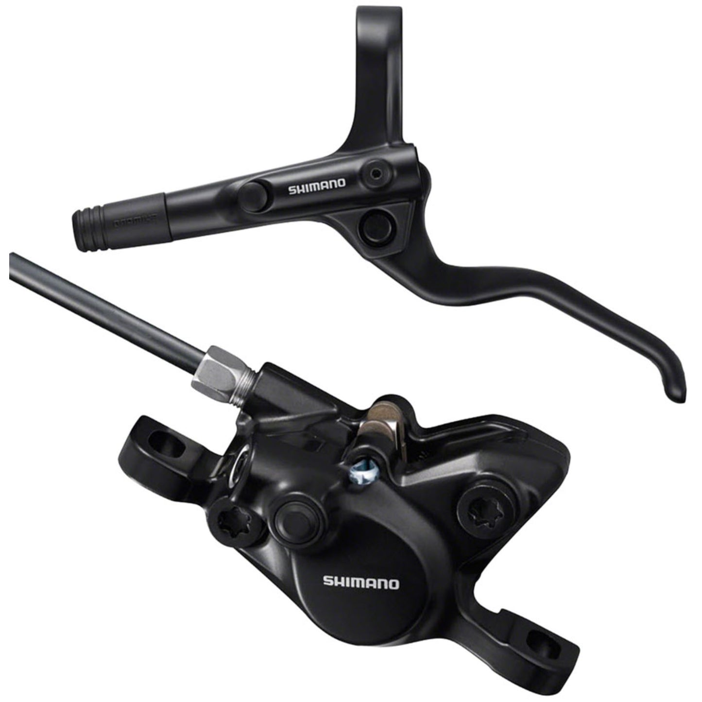 Shimano BR-MT200 Disc Brake and BL-MT201 Lever - Front, Hydraulic, Black [MPN: EMT201KLFPRA100]_1350070