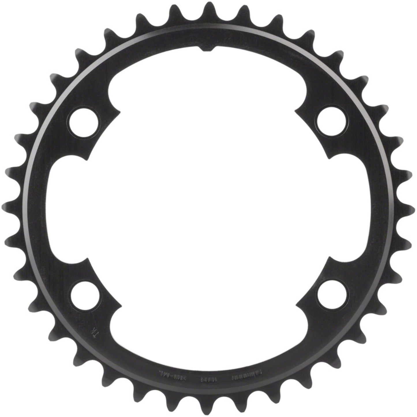 Shimano Tiagra FC-4700 Chainring - 36t, 110 BCD Asymmetric, Black [MPN: Y1RC36000]_1350072