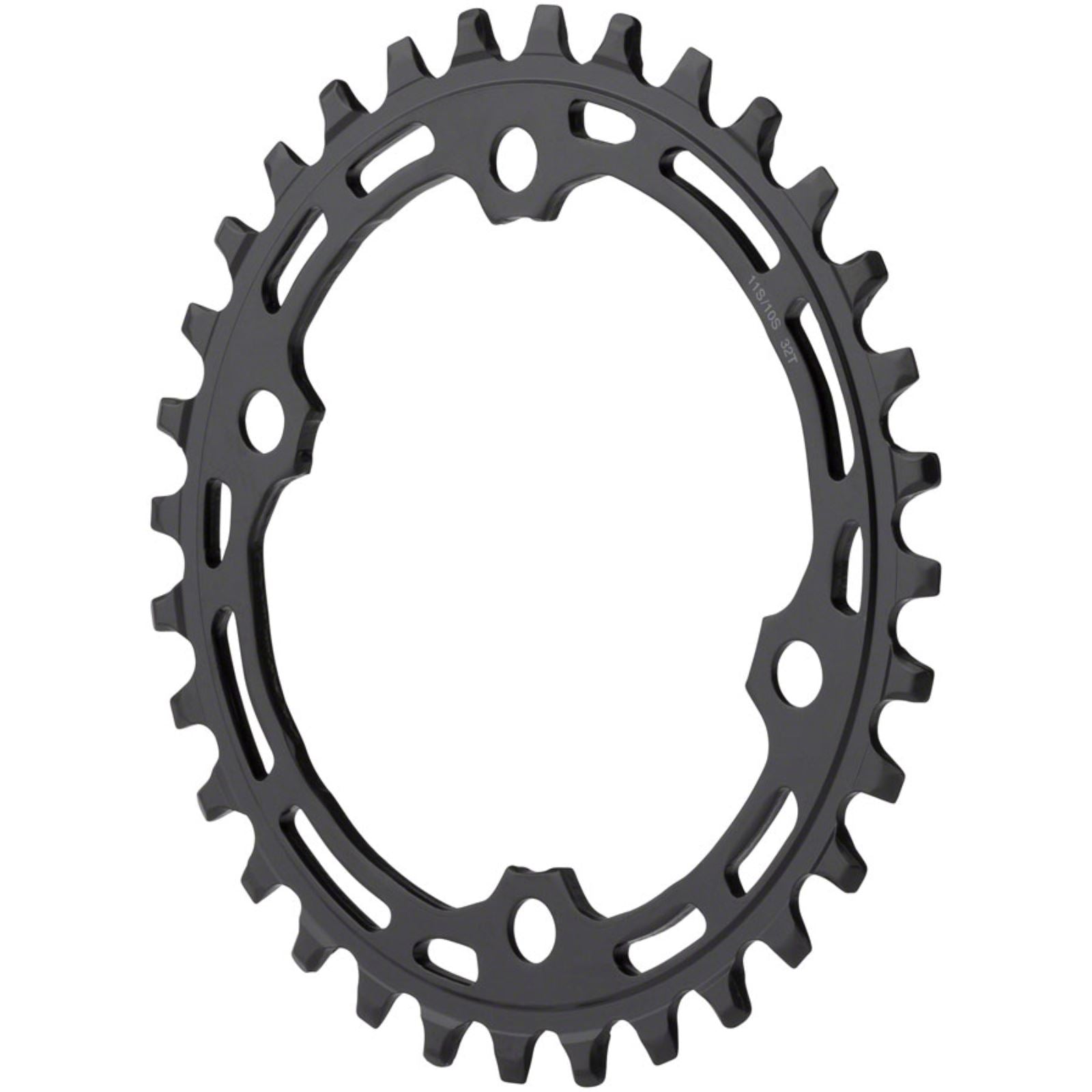 Shimano Deore M5100-1 Chainring - 30t, 10/11-Speed, Asymmetric, Black [MPN: Y0LA30000]_1350076