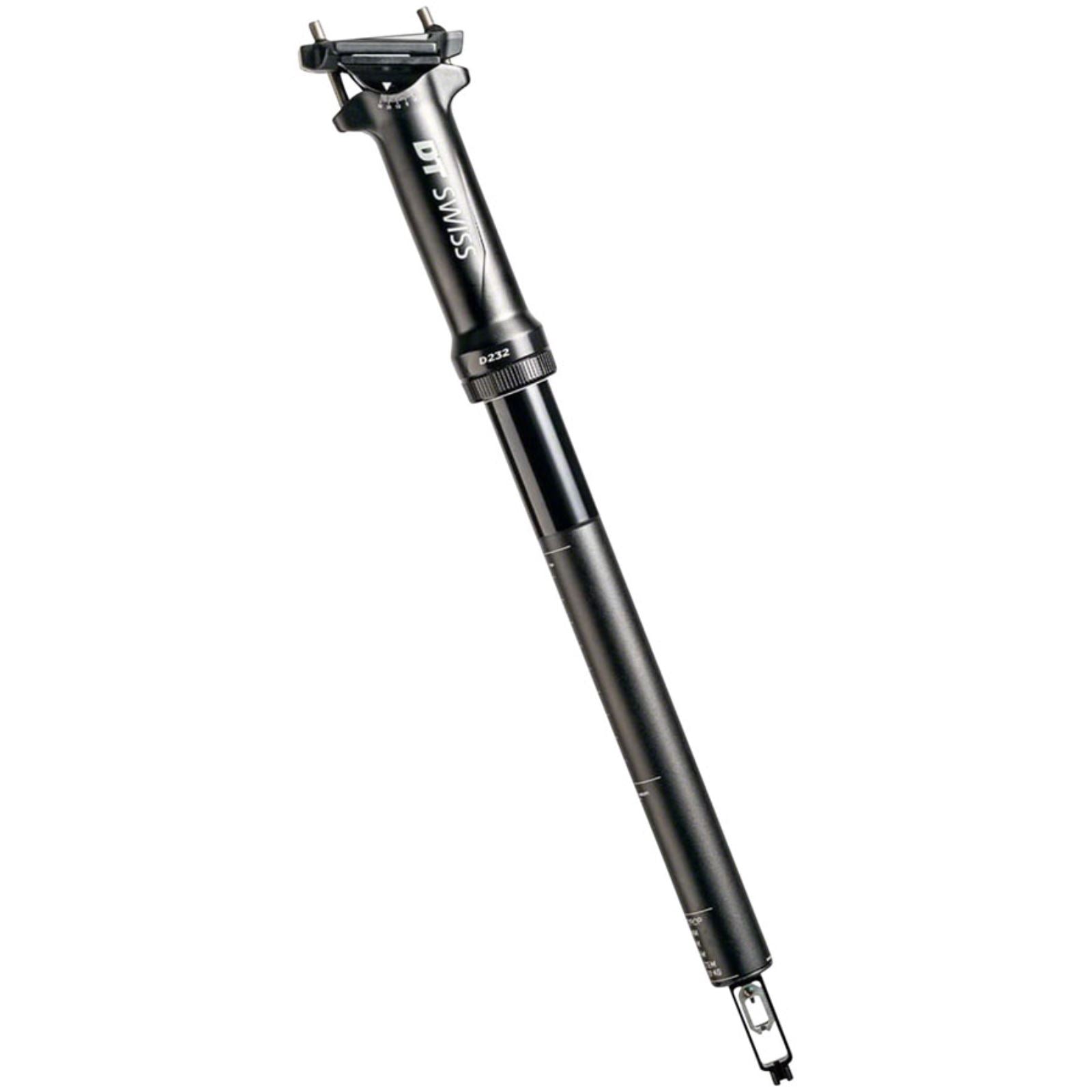 DT Swiss D 232 Dropper Seatpost - 27.2, 60mm, Black, L1 Trigger HB [MPN: D232XDKAAESA35558S]_1350221