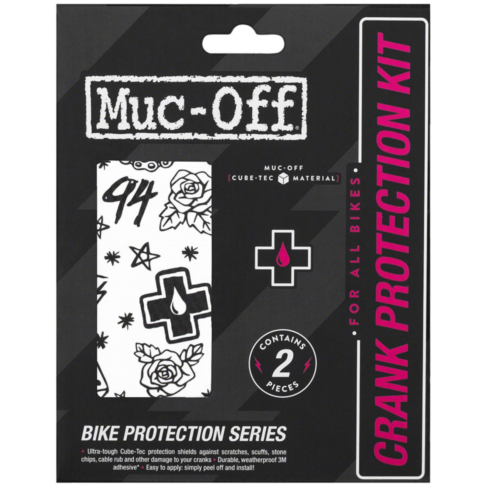 Muc-Off Crank Protection Kit - 2-Piece Kit - Punk [MPN: 20175]_1350498