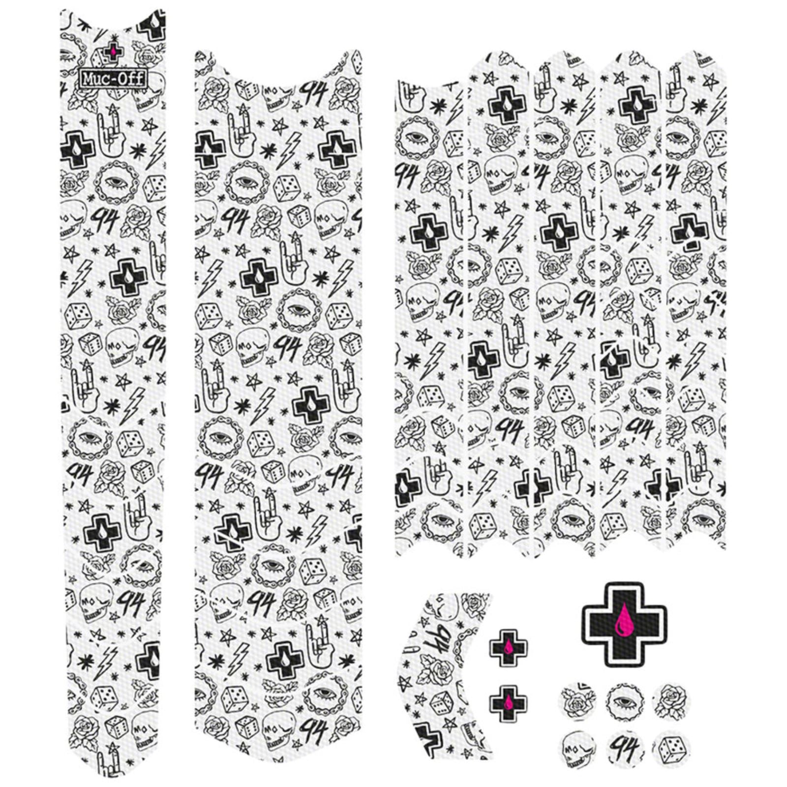 Muc-Off E-MTB Frame Protection Kit - 45-Piece Kit - Punk [MPN: 20173]_1350432