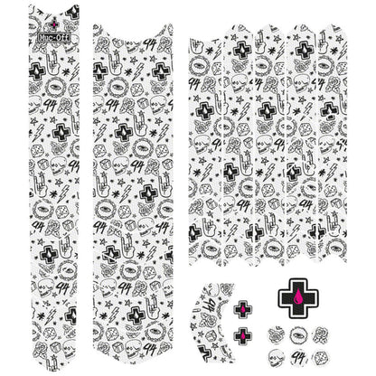 Muc-Off E-MTB Frame Protection Kit - 45-Piece Kit - Punk [MPN: 20173]_1350432