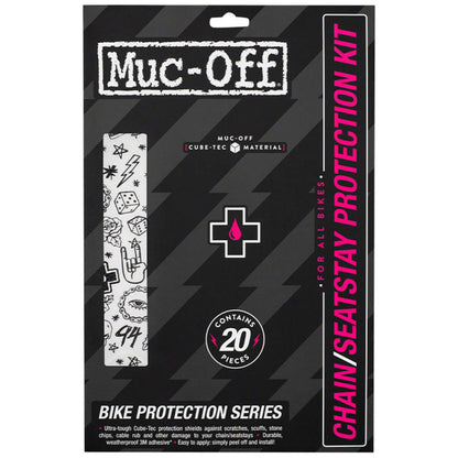Muc-Off Chainstay/Seatstay Protection Kit - 20-Piece Kit - Punk [MPN: 20174]_1350569