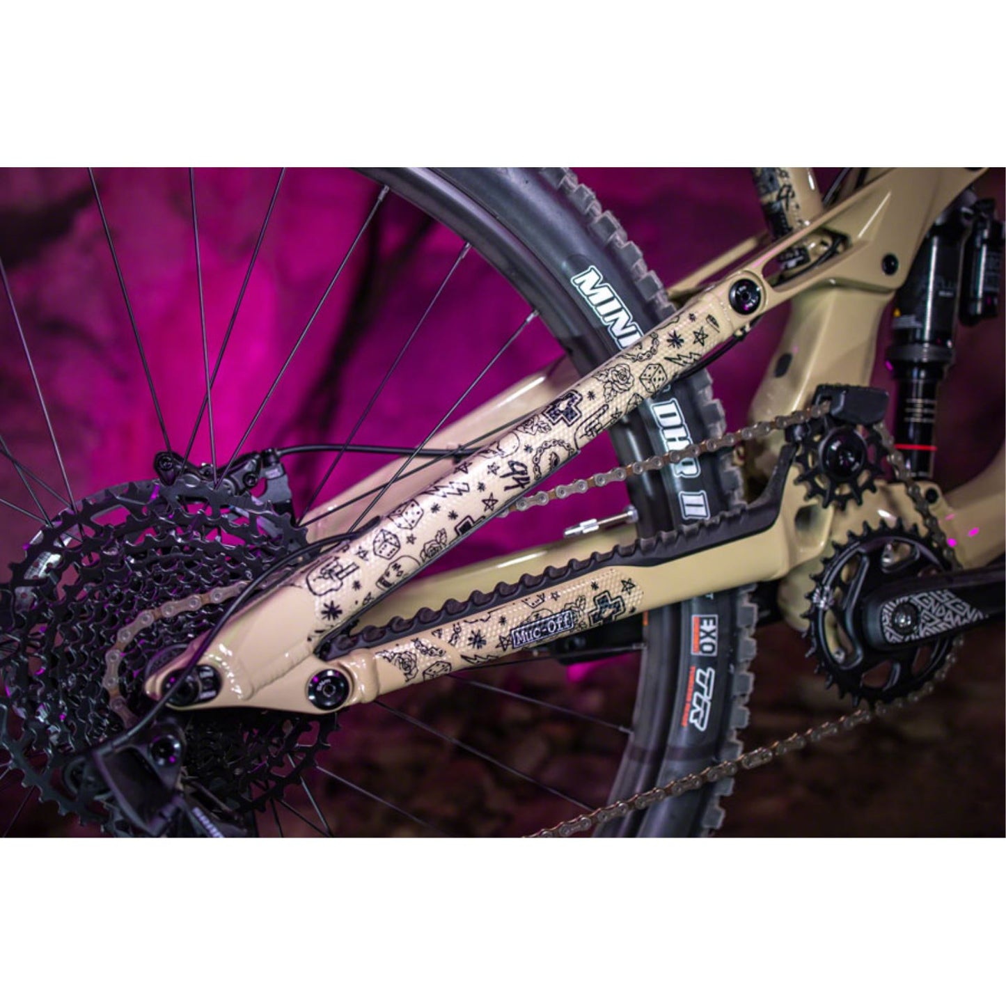 Muc-Off Chainstay/Seatstay Protection Kit - 20-Piece Kit - Punk [MPN: 20174]_1350571