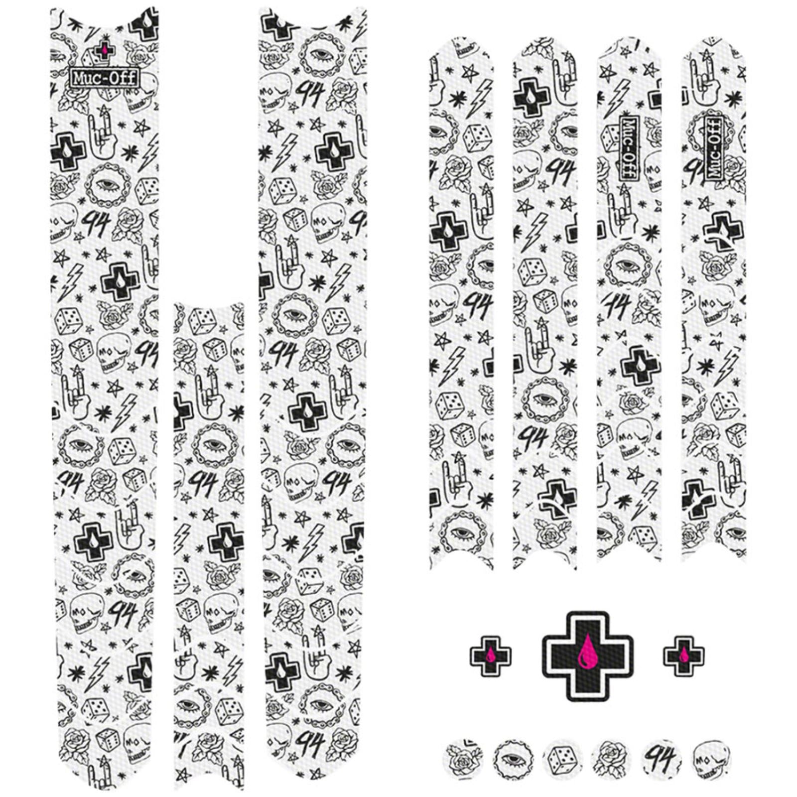Muc-Off DH/Enduro/Trail Frame Protection Kit - 45-Piece Kit - Punk [MPN: 20172]_1350540