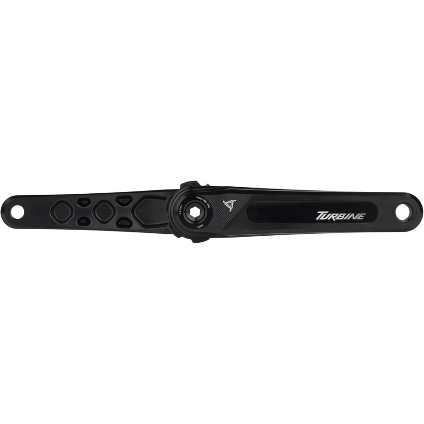Race Face Turbine Crankset - 165mm - Direct Mount - Black [MPN: CK22TUR143ARM165BLK]_1350963
