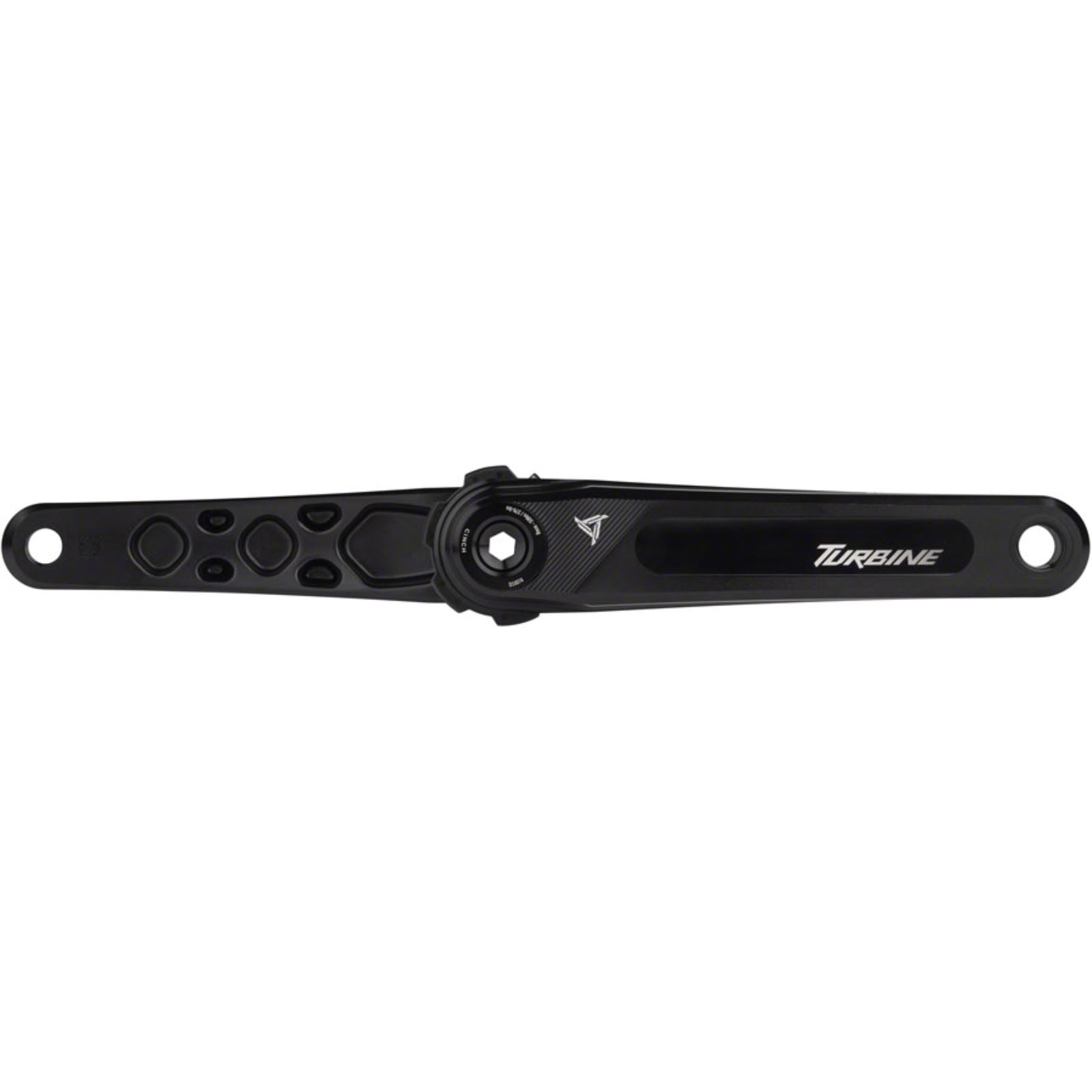 Race Face Turbine Crankset - 165mm - Direct Mount - Black [MPN: CK22TUR143ARM165BLK]_1350963