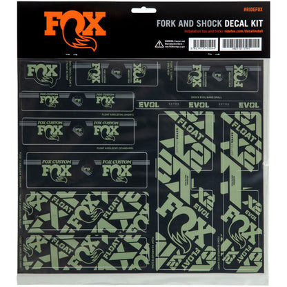 Fox Factory Fork and Shock Decal Kit - Pistachio 803-01-734_1351163