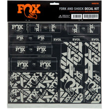 Fox Factory Fork and Shock Decal Kit - Battleship Gray 803-01-736_1351171