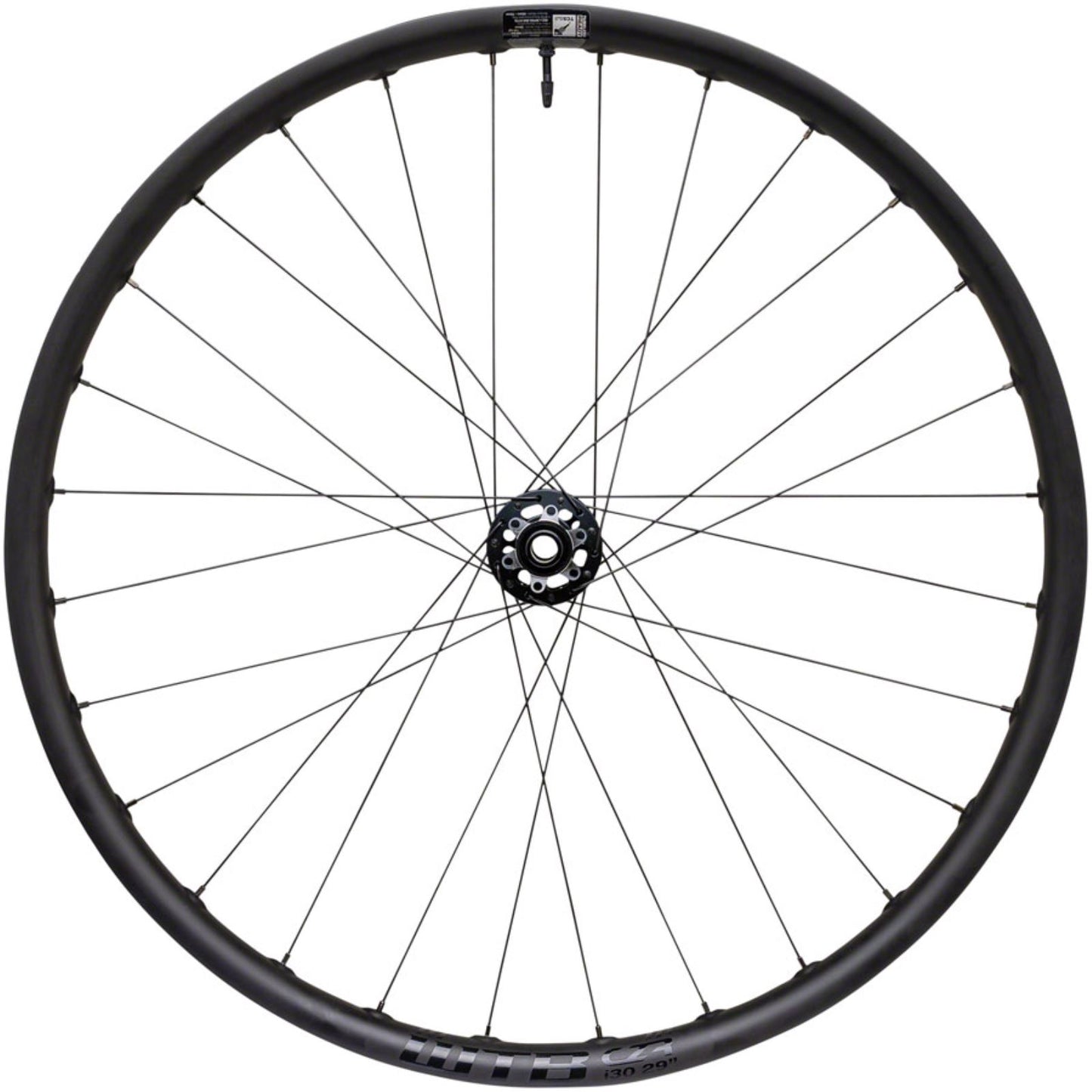 WTB CZR i30 Front Wheel - 29", 15 x 110mm, 6-Bolt, Black, 28H [MPN: W045-0256]_1351410