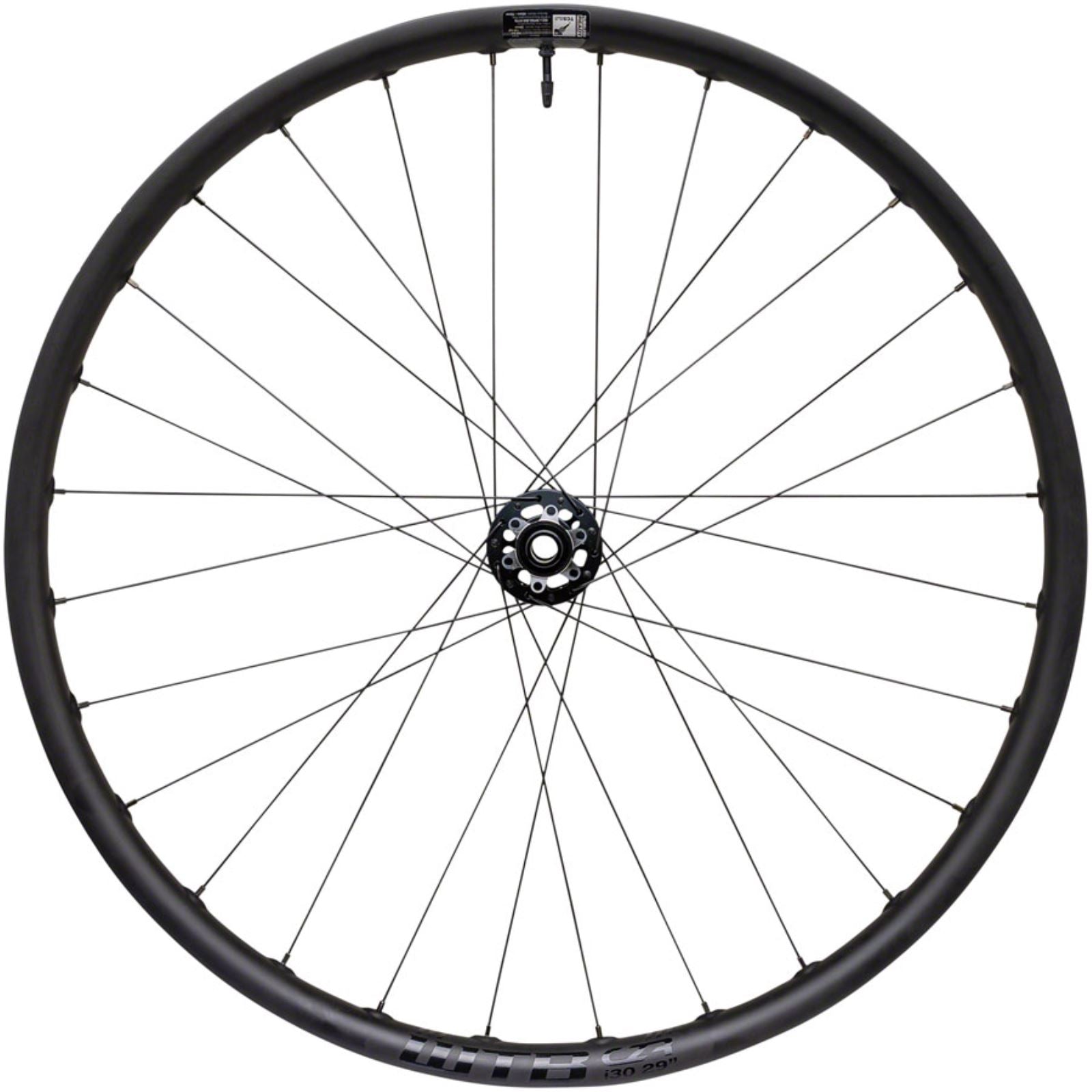 WTB CZR i30 Front Wheel - 29", 15 x 110mm, 6-Bolt, Black, 28H [MPN: W045-0256]_1351410