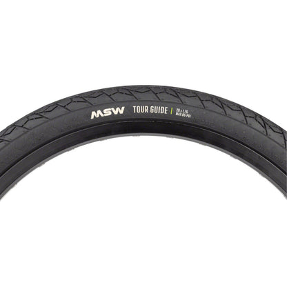 MSW Tour Guide Tire - 20 x 1.75 - Black - Rigid Wire Bead - 33tpi [MPN: 17-000530]_1351786