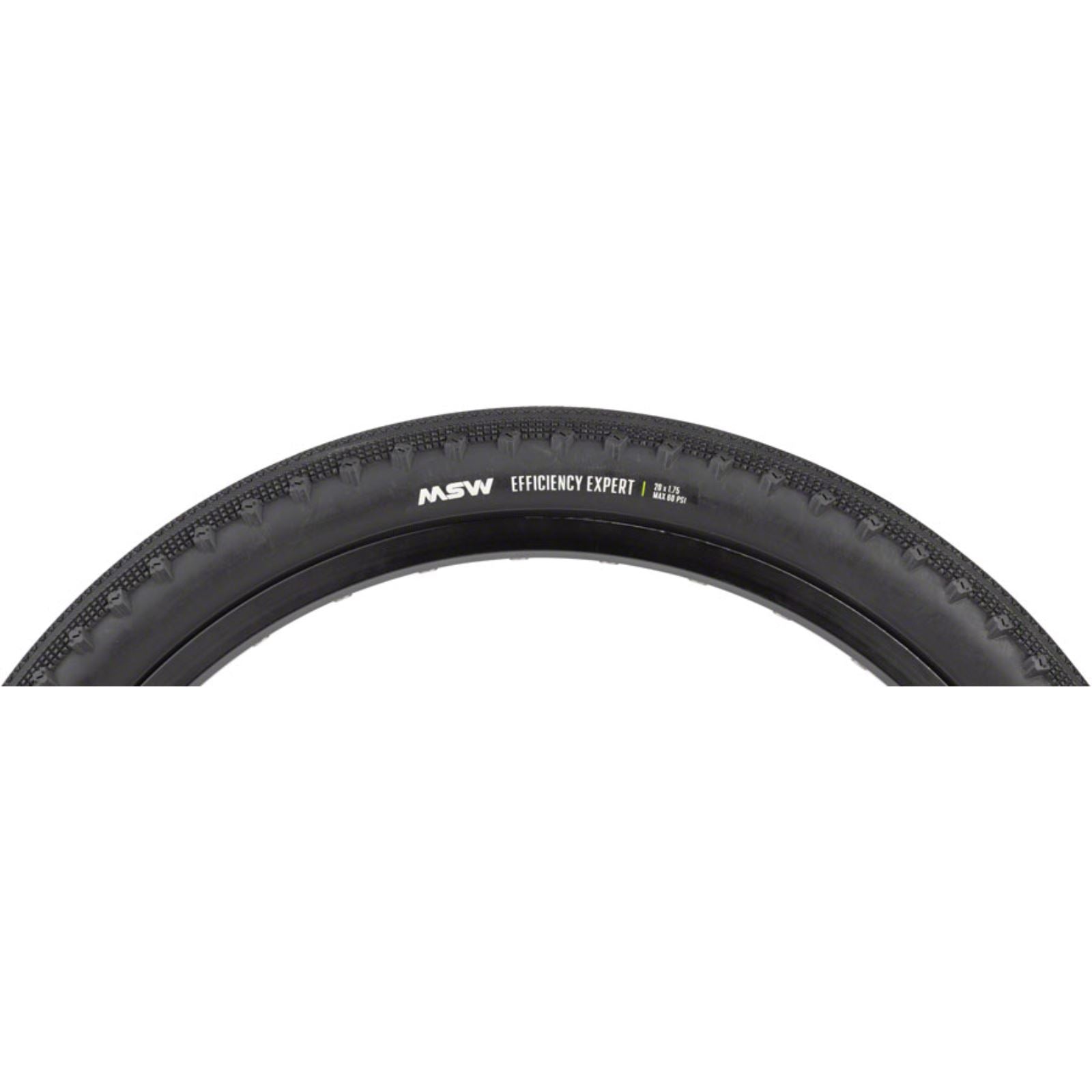 MSW Efficiency Expert Tire - 20 x 1.75 - Black - Rigid Wire Bead - 33tpi [MPN: 17-000415]_1351795