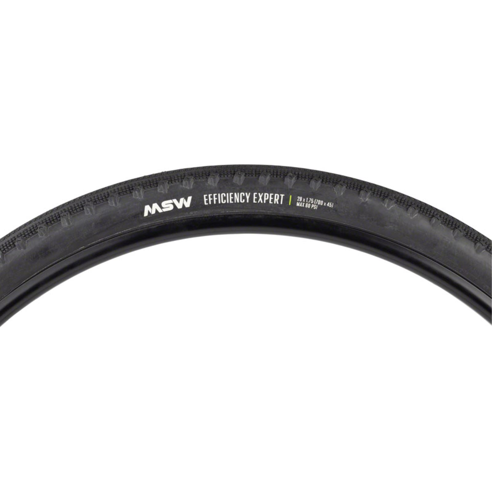 MSW Efficiency Expert Tire - 29 x 1.75 / 700 x 45 - Black [MPN: 17-000532]_1351798