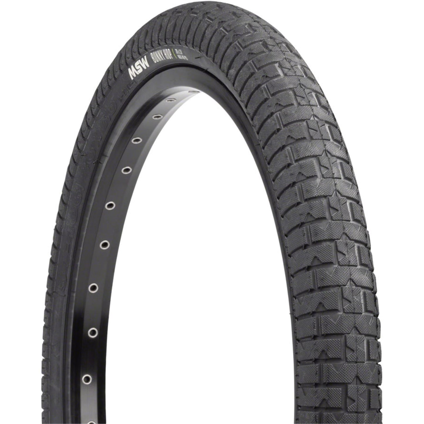 MSW Bunny Hop Tire - 20 x 2.0, Black, Rigid Wire Bead, 33tpi [MPN: 17-000409]_1351869