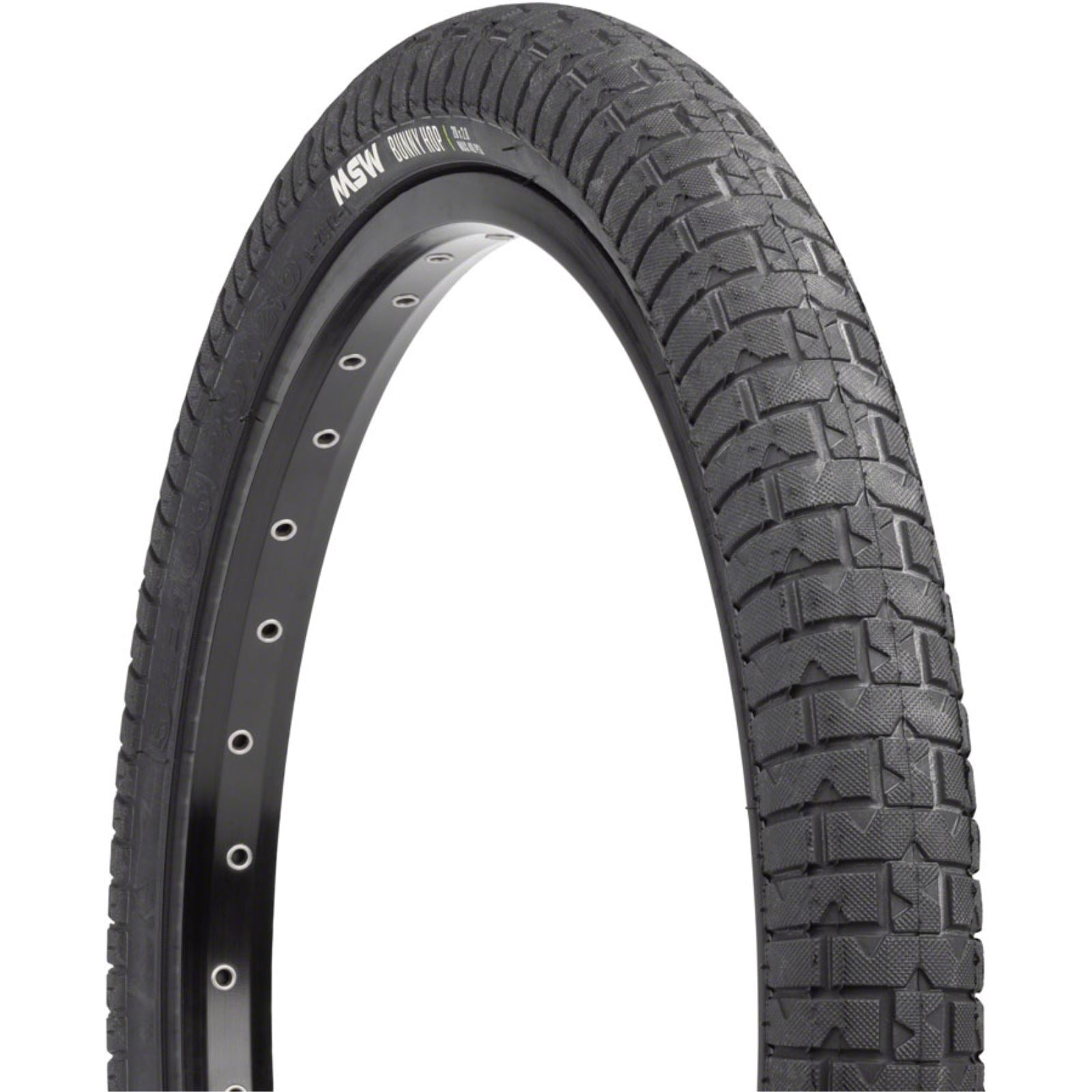 MSW Bunny Hop Tire - 20 x 2.0, Black, Rigid Wire Bead, 33tpi [MPN: 17-000409]_1351869