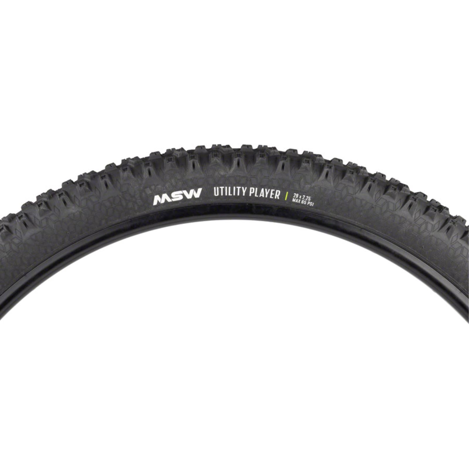 MSW Utility Player Tire - 29 x 2.25 - Black - Rigid Wire Bead - 33tpi [MPN: 17-000412]_1351874