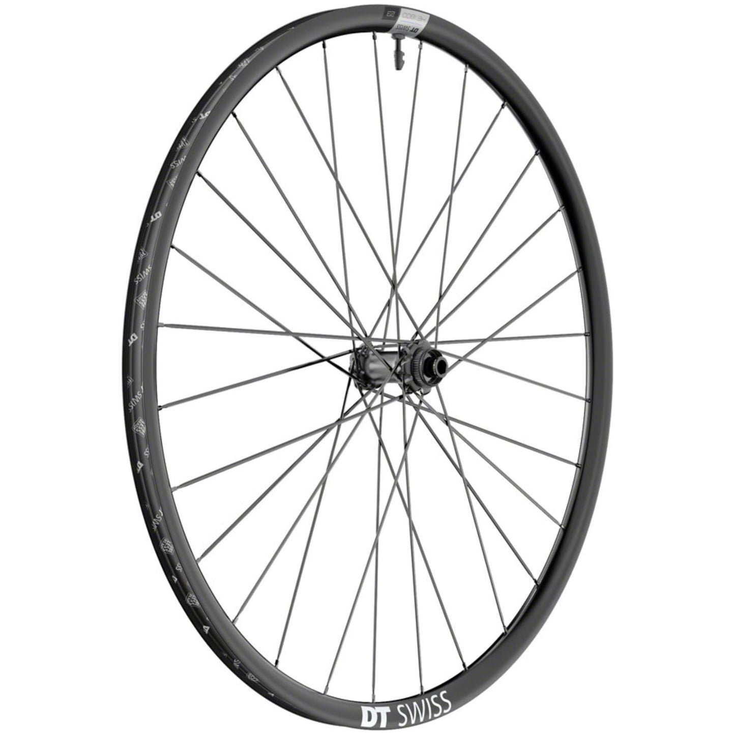 DT Swiss HE 1800 Spline Front Wheel - 700, 12 x 100mm, Black [MPN: WHE1800AIDXSA21638]_1353033