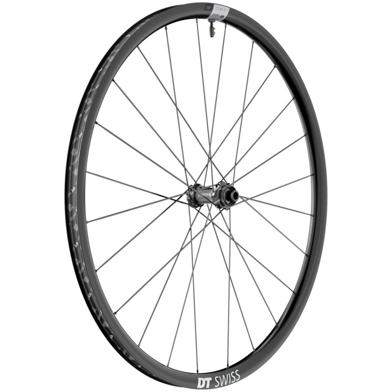 DT Swiss G 1800 Spline 25 Front Wheel - 700, 12 x 100mm, Black [MPN: W0G1800AIDXSA21293]_1353050
