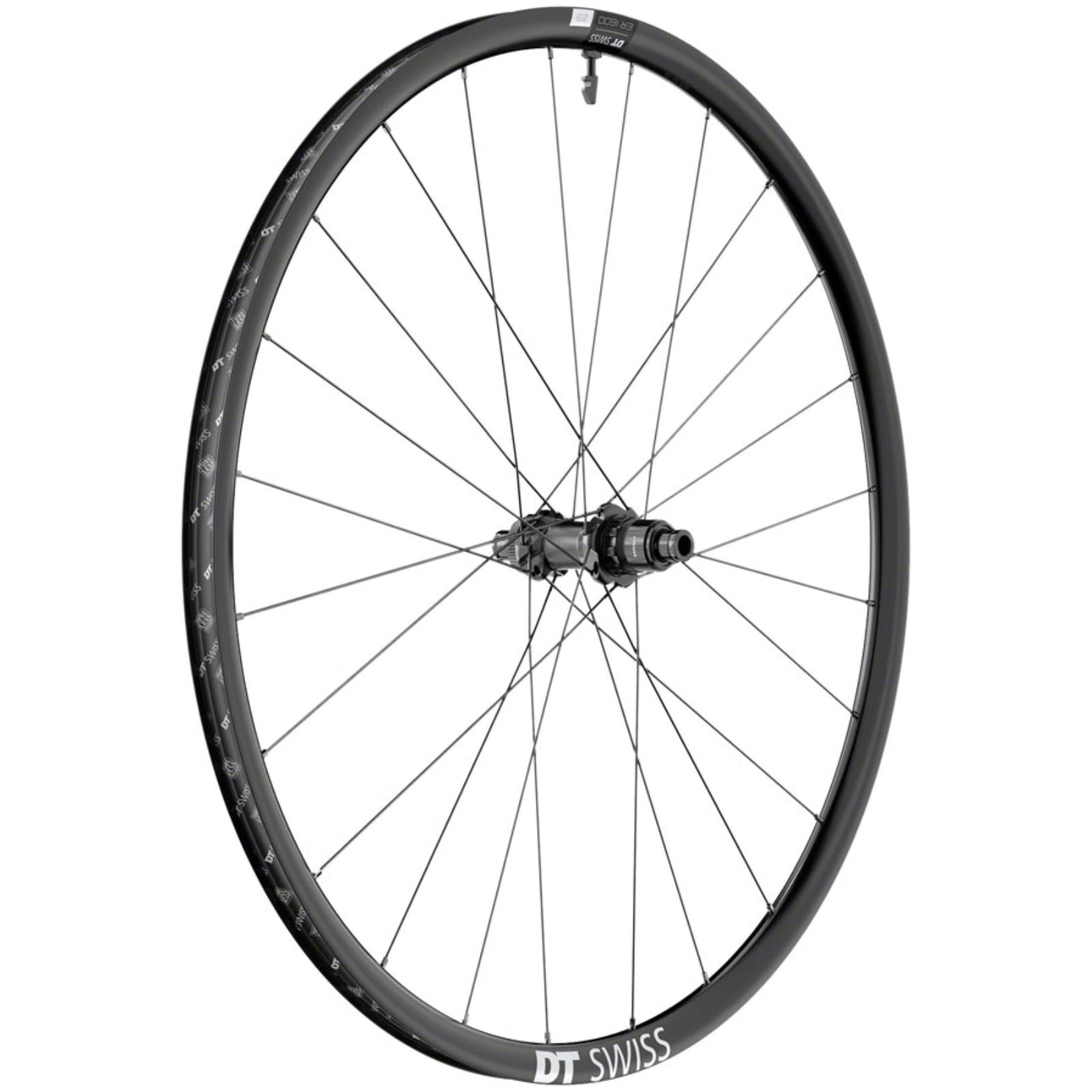 DT Swiss ER 1600 Spline 23 Rear Wheel - 700, 12 x 142mm, Black [MPN: WER1600NID1SA21179]_1353101