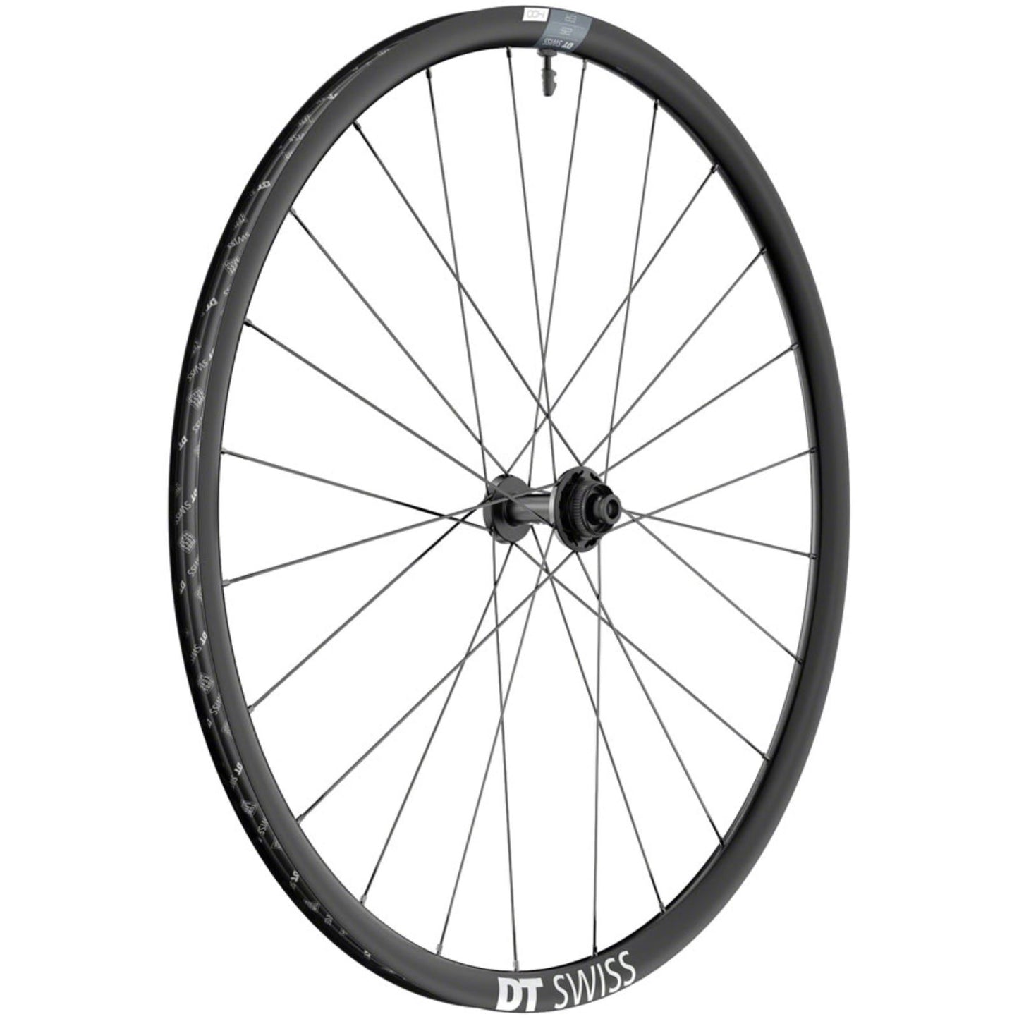 DT Swiss ER 1400 Dicut 25 Front Wheel 700, 12x100mm Center-Lock, Black [MPN: WER1400AIDXSA20984]_1353162