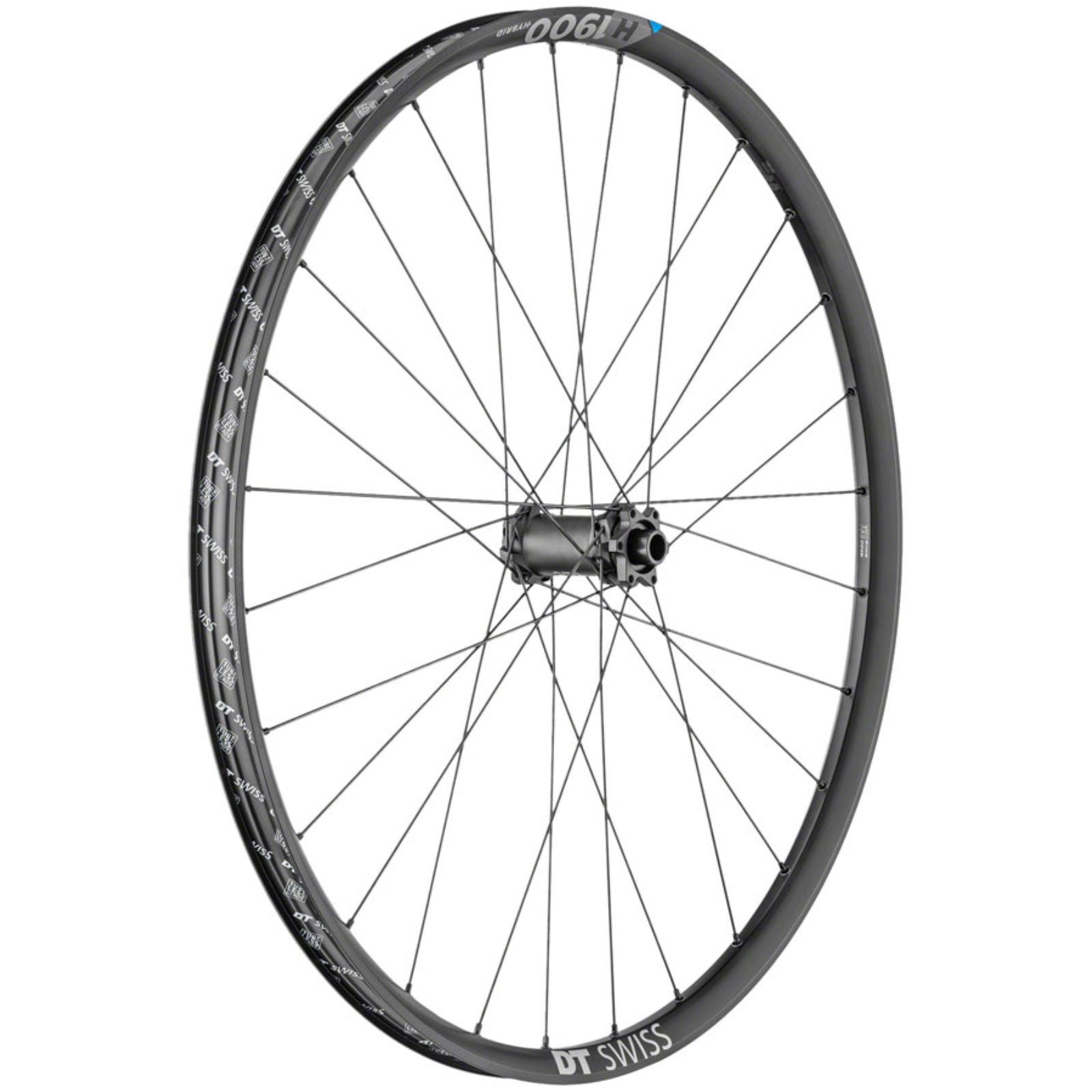 DT Swiss H 1900 Spline 30 Front Wheel - 27.5", 15 x 110mm, Black [MPN: W0H1900BHIXSA18337]_1353279