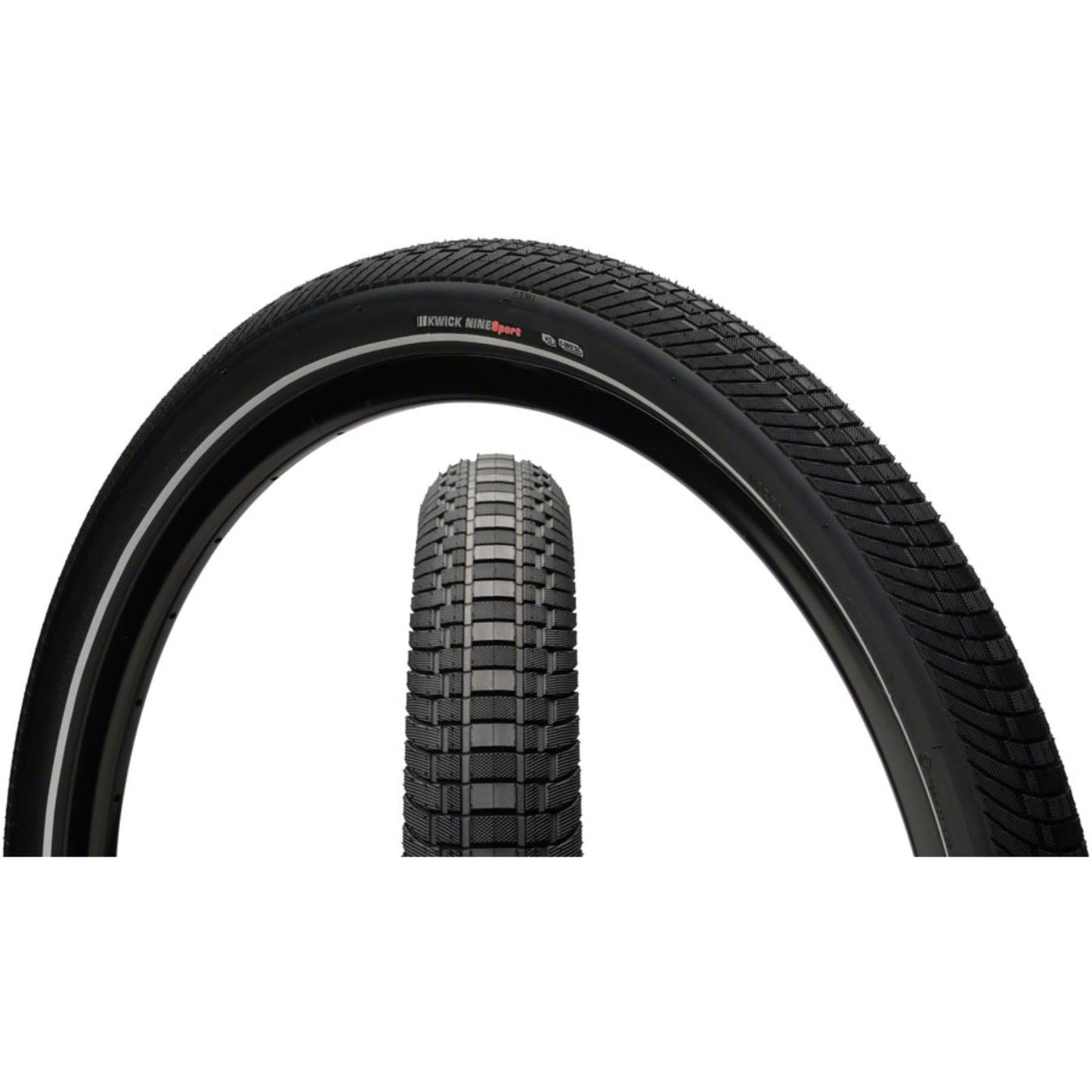 Kenda - Bicycle Kwick Nine Tire - 29 x 2, Black/Reflective, 60tpi, KS [MPN: 212222]_1353633